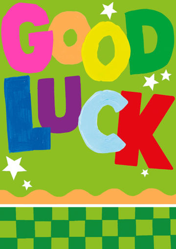 Picture of GOOD LUCK CARD